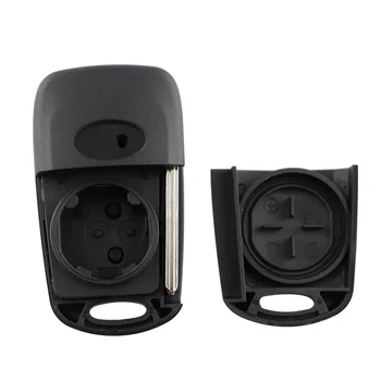 Keyforkess3 Bottoni di Vibrazione Pieghevole Chiave A Distanza Dell'automobile Borsette Caso Per Kia Cerato Sportage K2 K3 K5 Per Hyundai I30 IX35 Chiave Borsette - YIQIXIN 3 Bottoni di Vibrazione Pieghevole Chiave A Distanza Dell automobile Borsette Caso Per Kia