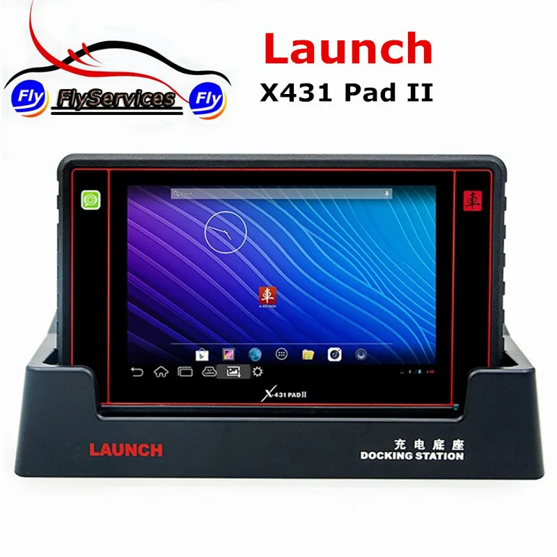 Оригинал Старта X431 PAD II Wi Fi Обновление На Официальном Вебсайте Запуск 2
