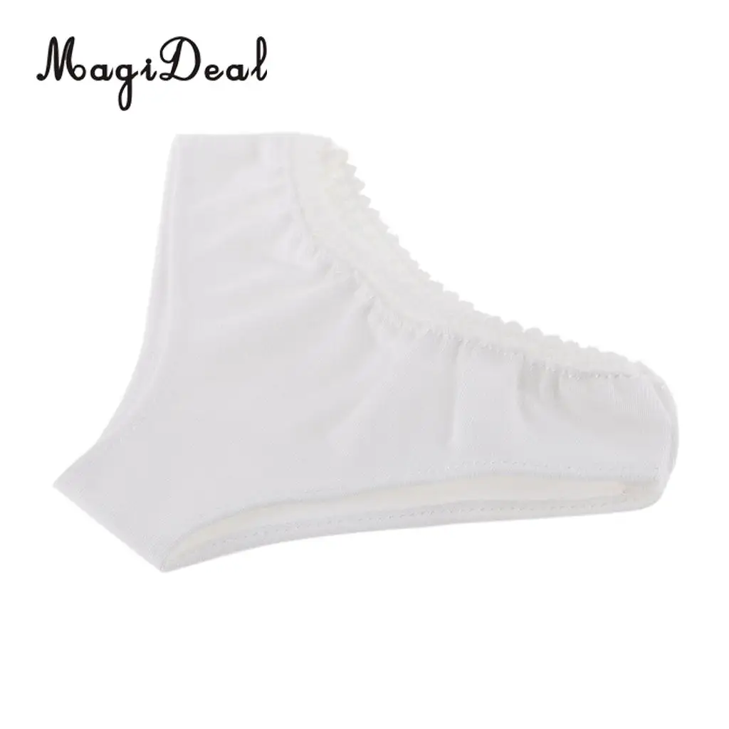 MagiDeal Cotton 1/6 Solid White Underwear Briefs for 12 Inch BJD SD Dollfie American Dolls Sexy Clothes Dress Great Costome Acce