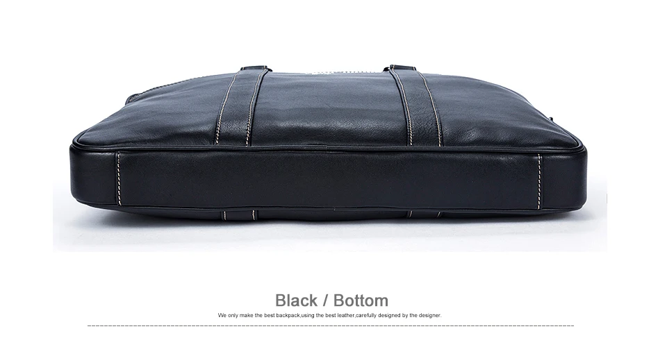 7 briefcase men genuine leather