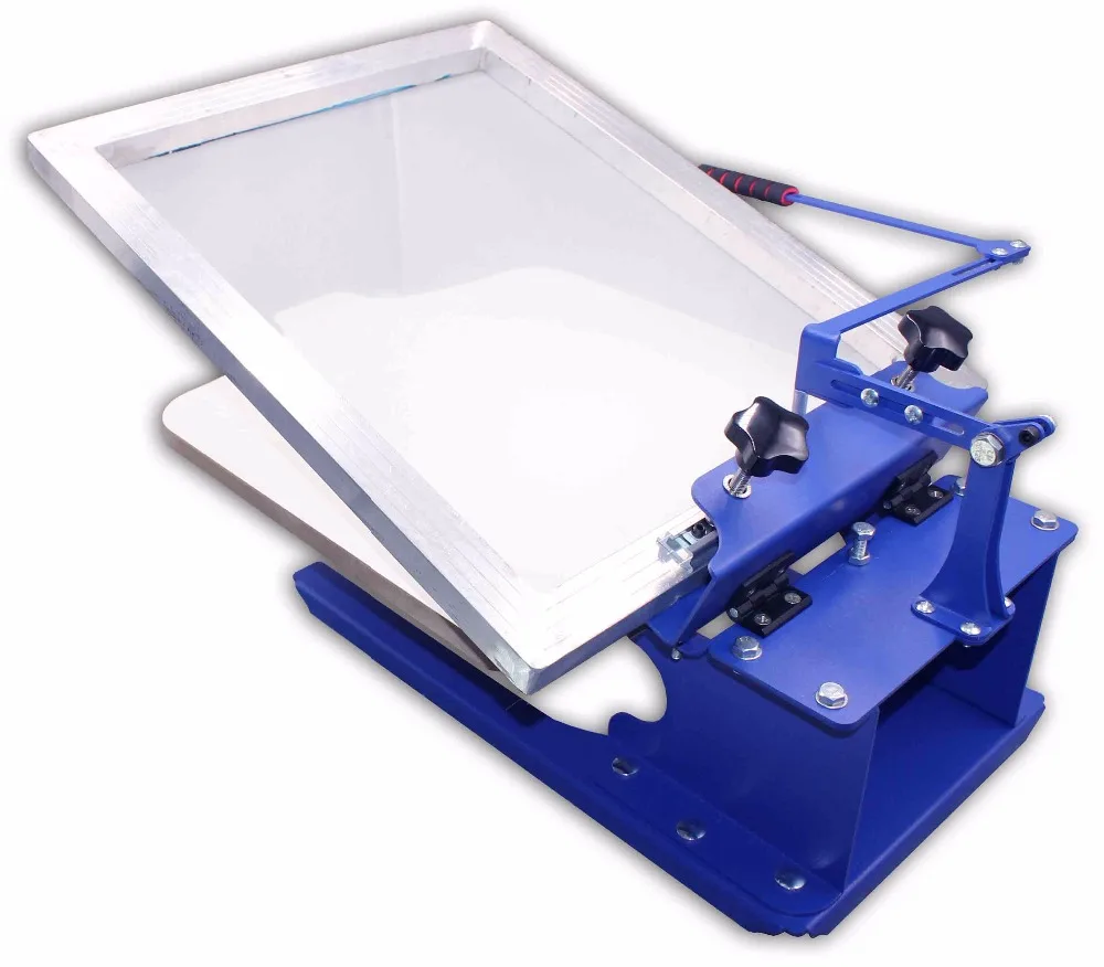 

Adjustable 1color1station desktop screen printing machine Equipment Brand Newest Design low power consumption operate simplely