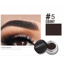 Перманентный гель для бровей 8 цветов карандаш для бровей коричневые черные брови натуральные долговечные водонепроницаемые тени для бровей Макияж глаз