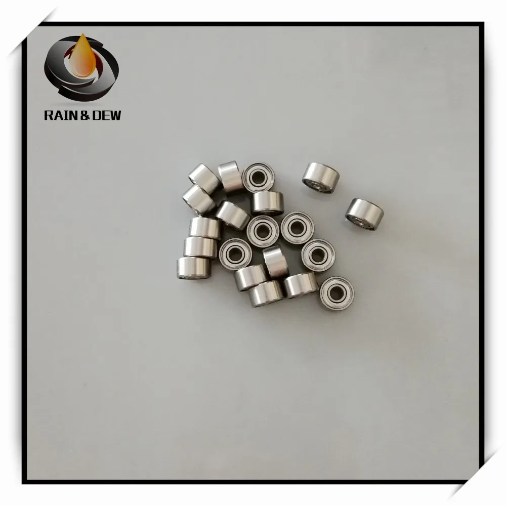 

10PcsMR93 MR93ZZ MR93RS MR93-2Z MR93Z MR93-2RS Bearing ABEC-7 (10PCS) 3*9*4 mm Miniature MR93 ZZ Ball Bearings R-930ZZ Y04 MR93Z