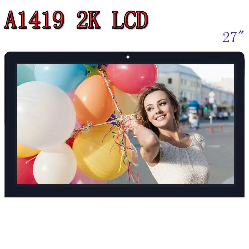 Оригинальный A1419 2K ЖК экран со стеклом в сборе LM270WQ1 SD F1 F2 Для iMac 27 &quotконец 2012 2013 ME088