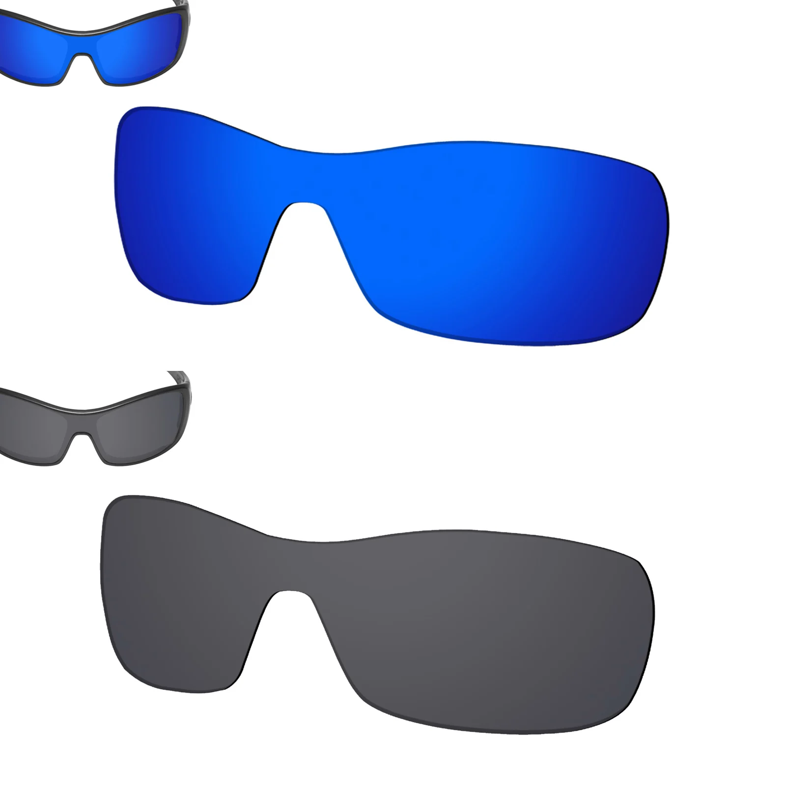 Smartvlt 2 Pieces Polarized Sunglasses Replacement Lenses For Oakley