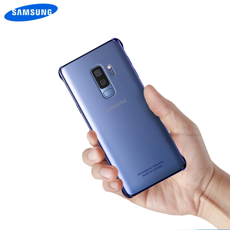 Samsung S10 Case Official Original Clear Hard Cover Transparent PC Shockproof SAMSUNG Galaxy S8 S9 S10 Plus S10e Back Case