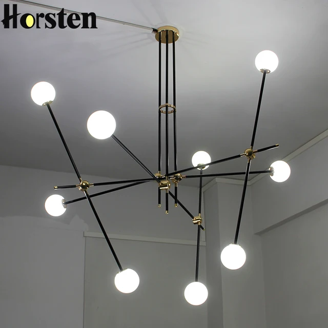 Hanging Pendant Lights Credainatcon Horsten Creative Nordic Modern Art Pendant Lights Gl Ball Iron