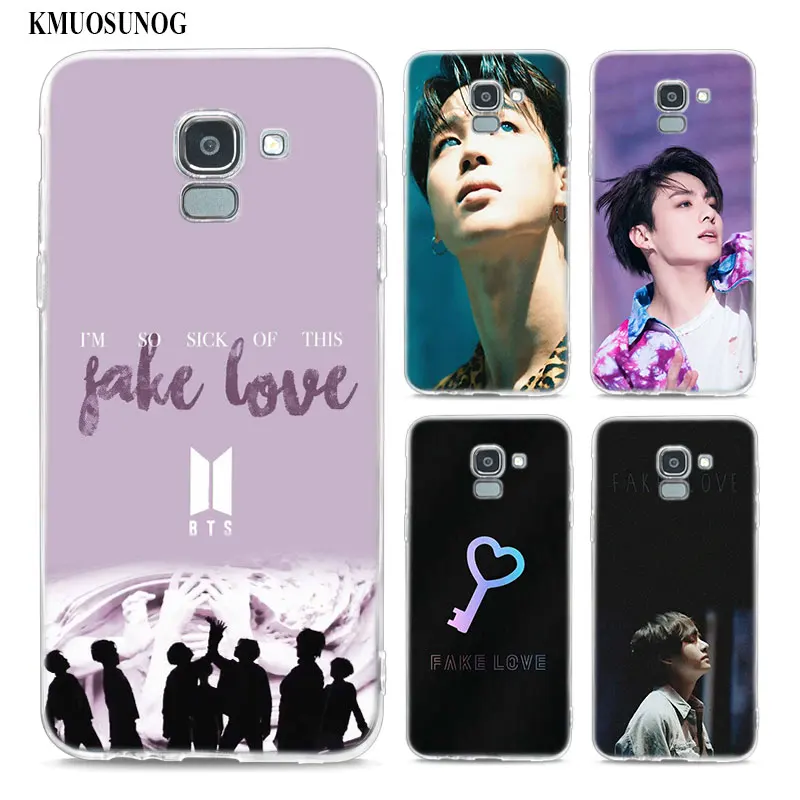 

Transparent Soft Silicone Phone Case BTS Love Bangtan Boys For Samsung Galaxy j8 j7 j6 j5 j4 j3 Plus 2018 2017 Prime