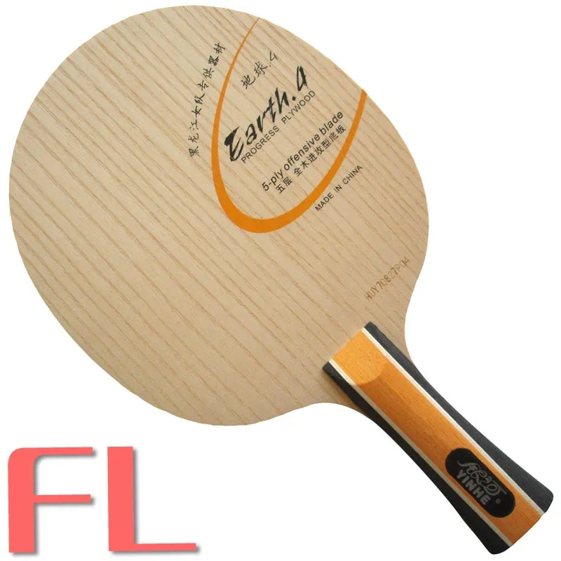 Yinhe Earth.4(E4, E 4, E-4) ракетка для настольного тенниса(пинг-понг - Цвет: FL  long handle