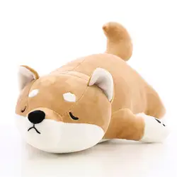 Милая мягкая плюшевая игрушка Акита собака мультяшная собака фигурка Рождественский Подарок Подушка животные плюшевая игрушка для детей