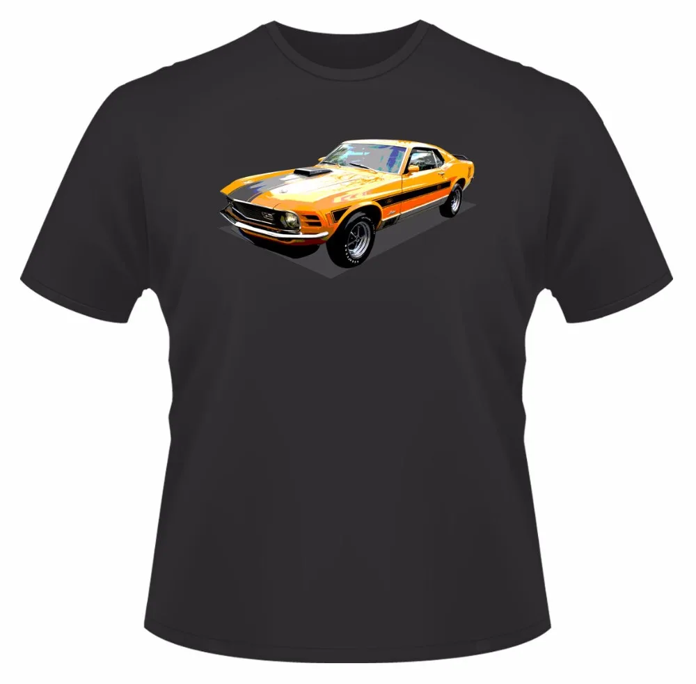 Футболки 2019 1970 Mustang Mach I Ideal подарок на день рождения или баскетбольный мяч