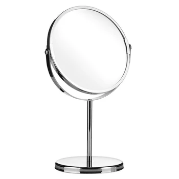 

Round Table Mirror Free Standing Shaving & Makeup dual face mirror Large Size M001TB