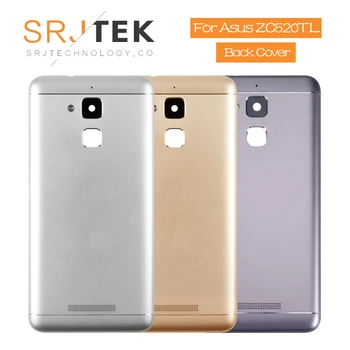 

5.2" Original Housing for ASUS Zenfone 3 Max ZC520TL Back Cover Battery Door Replacement with Power Volume Buttons Camera Lens