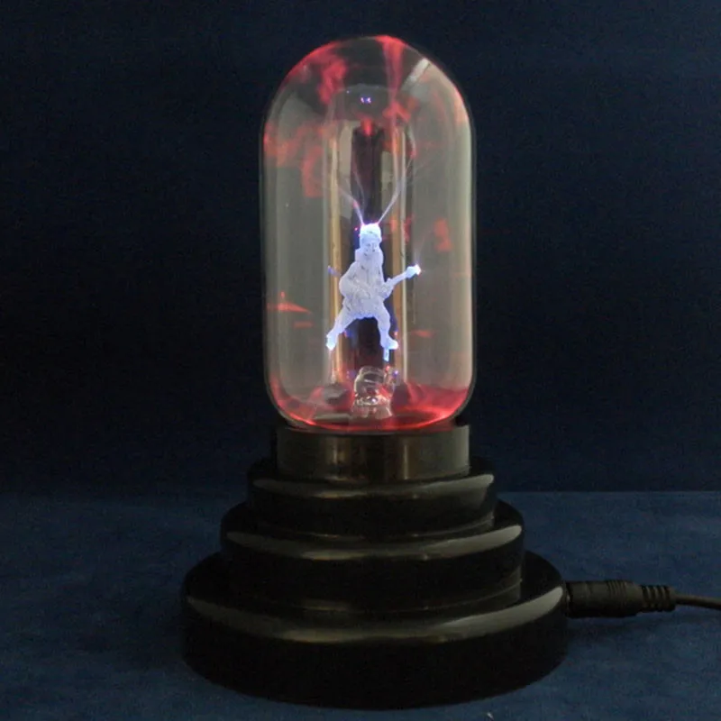 

USB Plasma Ball Electrostatic Sphere Night Light Ion Magic Lamp Colorful Butterfly/Guitar Night Lamp Decoration For Xmas Party