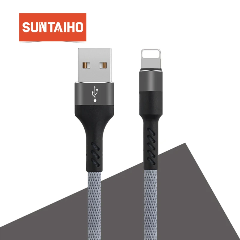 Suntaiho for Lighting cable for iphone 6s Plus for phone cable for iPhone X 7 8 plus 5 SE 2A USB Cable Sync Fast Charger cable Suntaiho for Lighting cable for iphone 6s Plus for phone cable for iPhone X 7 8 plus 5 SE 2A USB Cable Sync Fast Charger cable