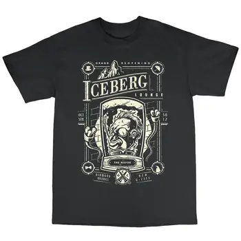 

The Iceberg Lounge Penguin T-Shirt 100% Cotton 100% Cotton T Shirts Brand Clothing Tops Tees Free Shipping Summer Fashion