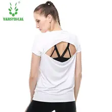 Дышащий ночь Бег футболки Для женщин быстрое высыхание тонкий спортивный Футболки для женщин Йога Джерси Фитнес свободное Футболки-топы