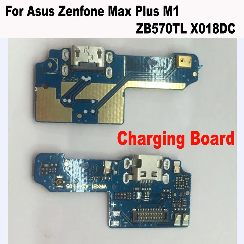 

For Asus Zenfone Max Plus M1 ZB570TL X018DC USB Plug Dock Charger Conector Charging Port Micro Flex Cable Board Replacement