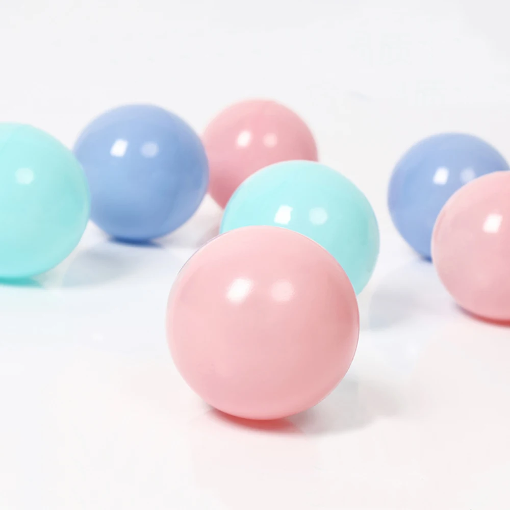7 см100 шт Экологичный красочный мяч мягкий пластиковый Океанский шар Забавный детский бассейн для плавания