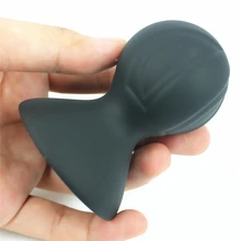 Adult Sex Products D3.5cm Anal Plug with suction cup Full Silicone Butt Plugs Anal Sex Toys for Beginner