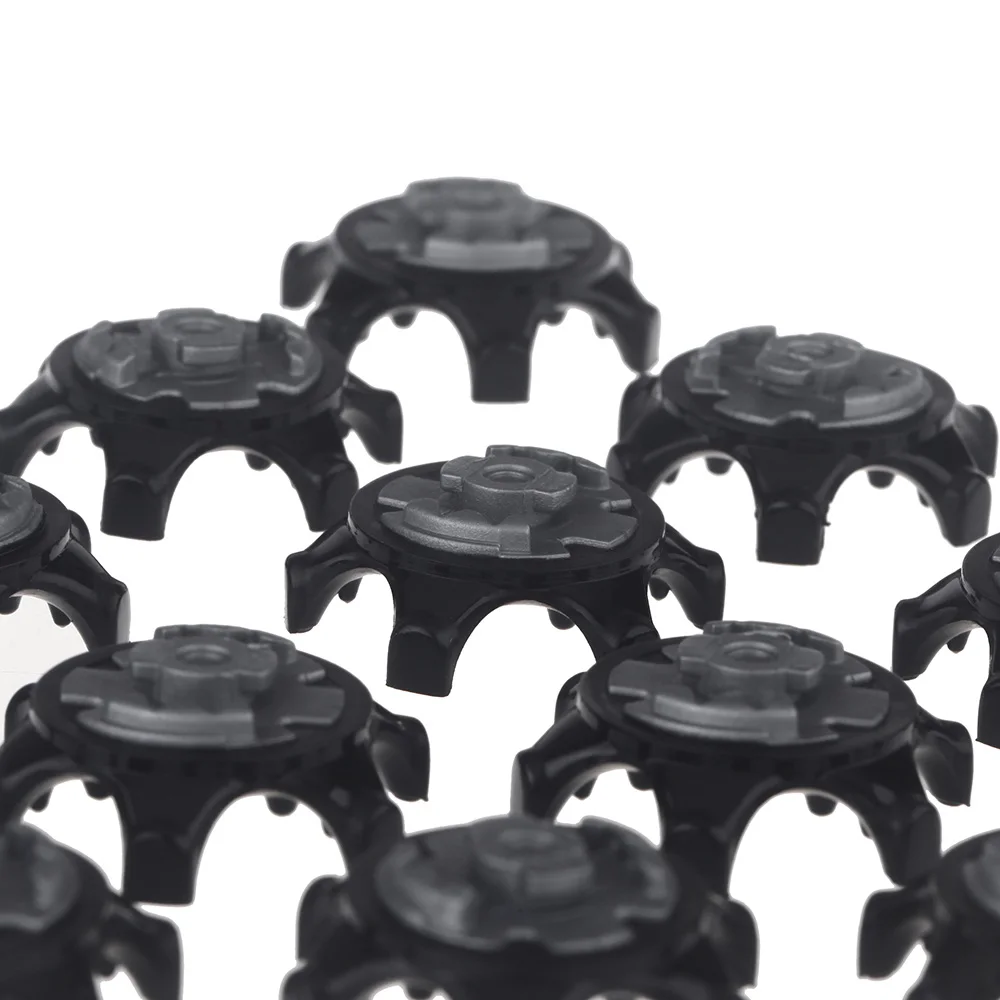 16 قطعة/المجموعة سهلة استبدال جولف المسامير رقيقة جدا المرابط ل حذاء جولف رقيقة جدا المرابط الأسود بالجملة