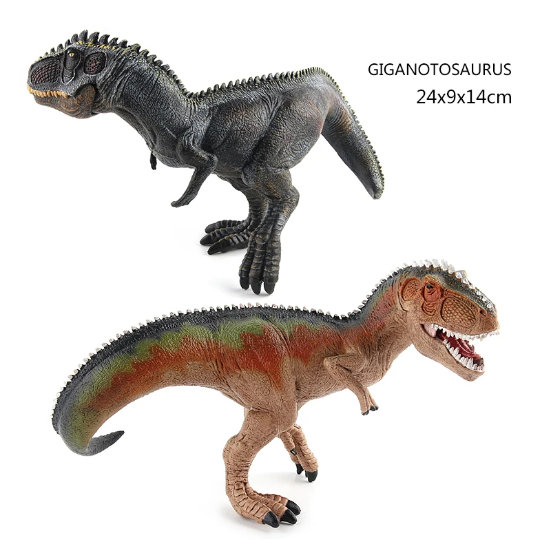 Мир Юрского периода игрушки животных Kaiser Dragon Giganotosaurus пластик Spinosaurus динозавр
