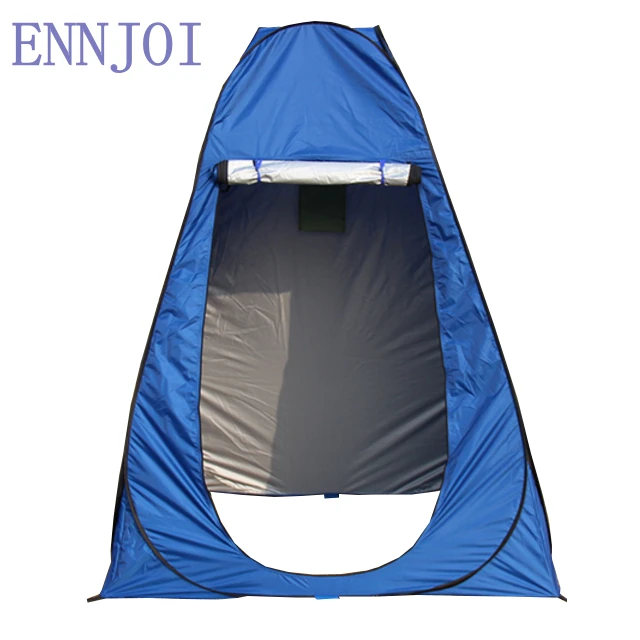 210D Silver Coating Outdoor Portable Multicolorful Camping Tent Toilet Shower Foldable Beach Tent Fishing Changing Tent