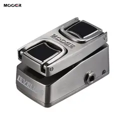 MOOER WVP1 LEVELINE гитарная педаль с эффектом громкости Датчик давления переключатель истинный обход полный металлический корпус аксессуары для