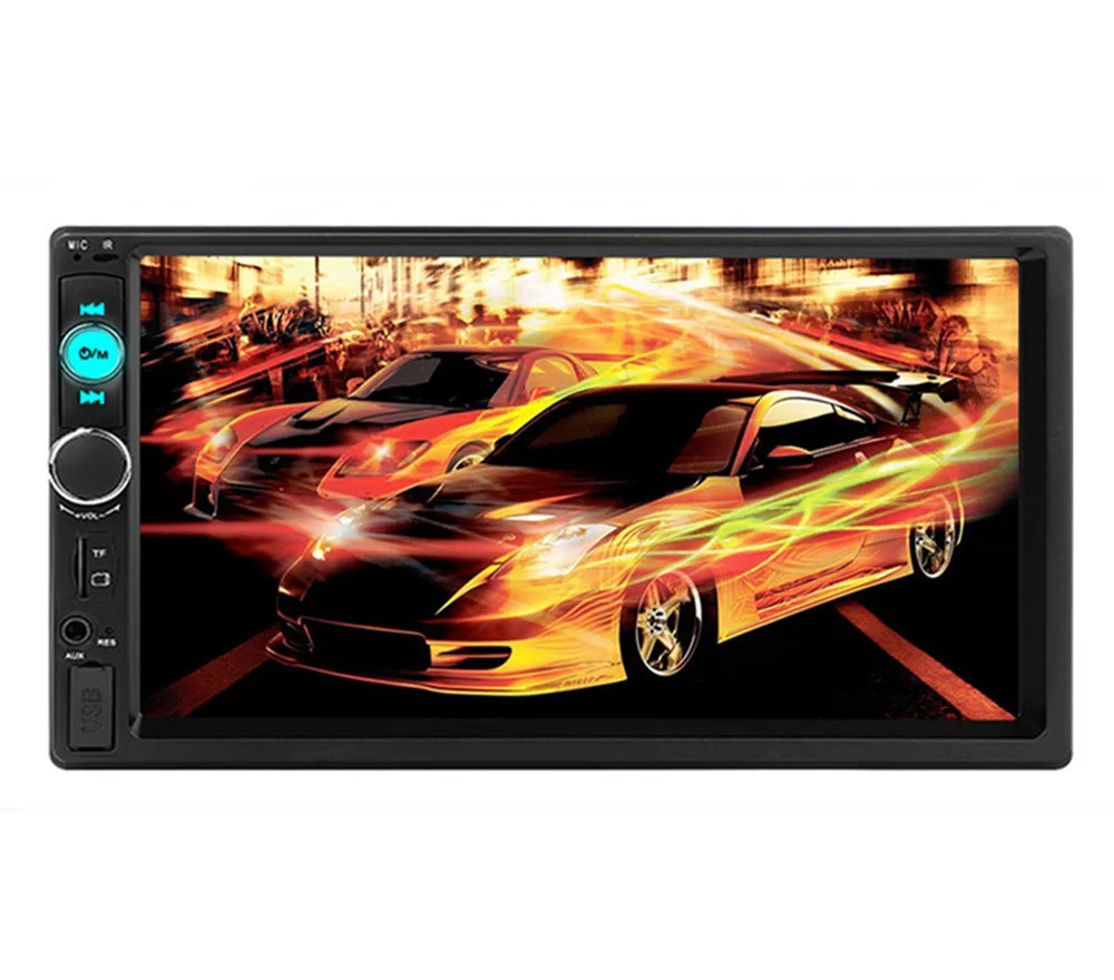

7 inch TFT touch screen 2 Din Car MP5 player Car monitor Support MP5/FM Radio /Bluetooth/Rearview camera