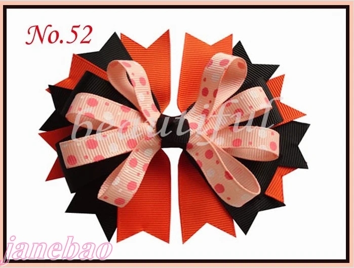 

free shipping 2018 Newest 20pcs 4.5" Novel Swallowtail Nest hair bows rose boutique hair Clip hair bow