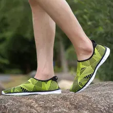 Модные кроссовки для пары; Ультра легкая дышащая обувь для подводного плавания; пляжная обувь; летняя Уличная обувь для отдыха