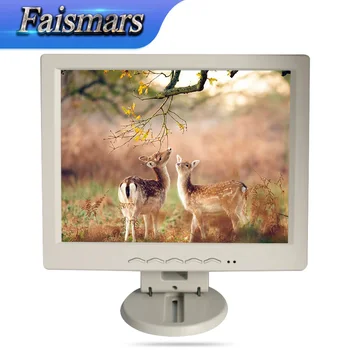 

Small sizes 12.1 inch Plastic LCD Monitor USB Port Reading Data 12 inch 1024*768 Cheapest Monitor for POS Terminal