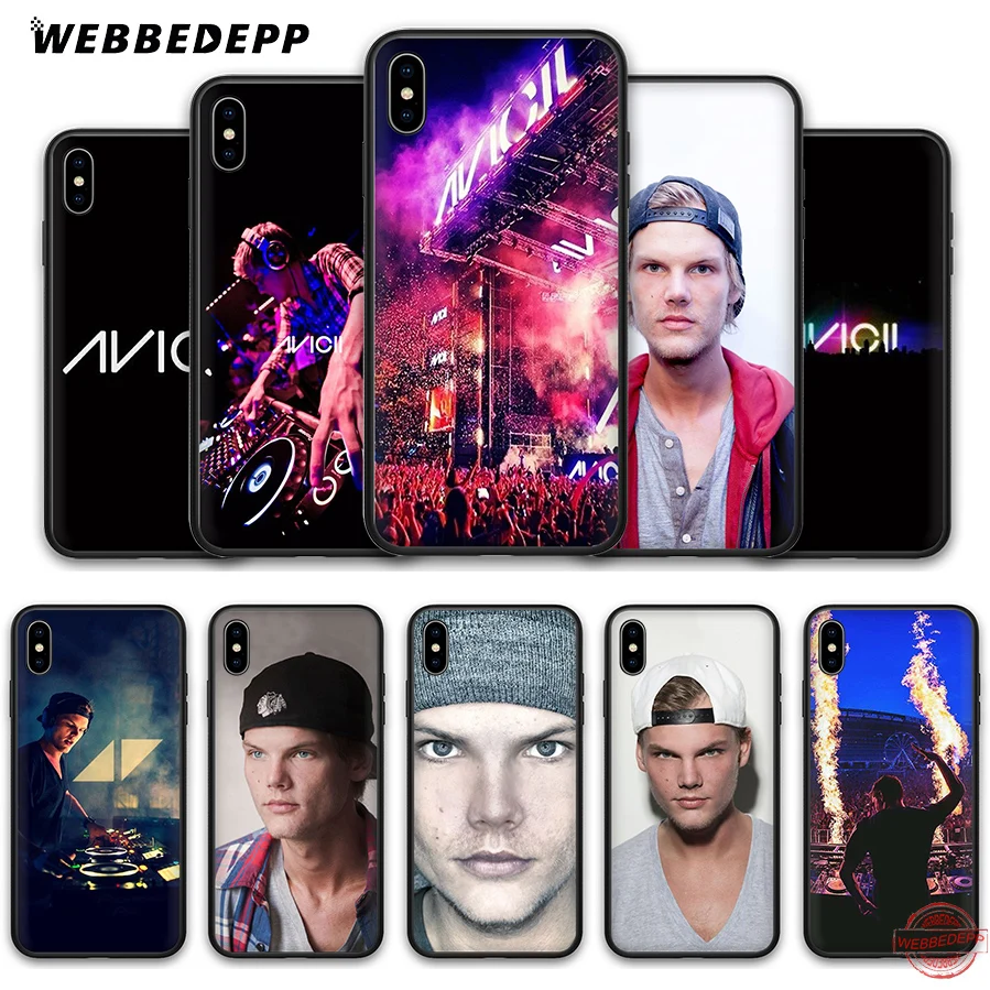 Мягкий силиконовый чехол WEBBEDEPP Avicii Dj Tim Bergling для iPhone 8 7 6S 6 Plus 11 Pro XS Max XR X 5 5S SE |