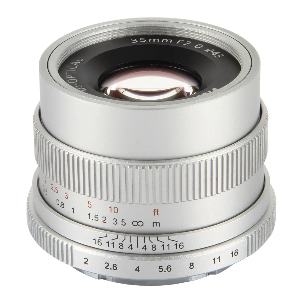 Viltrox 35 мм F2 широкоугольный объектив с широкой диафрагмой и установленные премиальные Камера объектив для Sony NEX E полная Рамка A7 A7SII A7RII A7R A6300 A6000 NEX-7