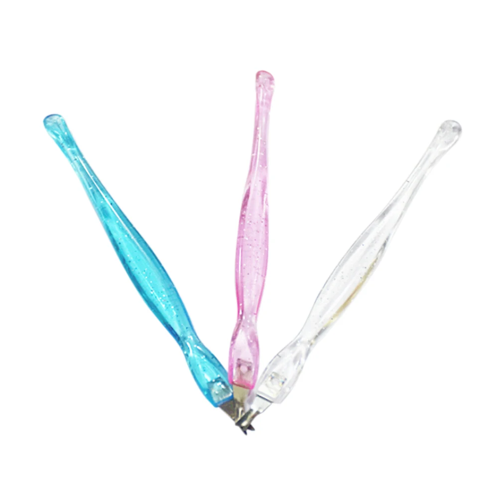 12 шт./лот Толкатель для кутикулы омертвевшая кожа вилочный триммер пилинг нож