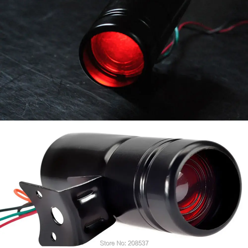 Red Led Adjustable Tachometer Rpm Tacho Gauge Pro Shift Light 1000 11000 Universal