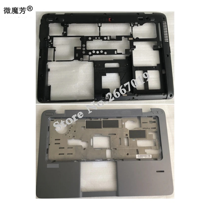 Capa para hp Nova Elitebook 725 Case Fundo Preto d Shell 765603-001 – Tampa c Palmrest 783215-001 820 g1 g2