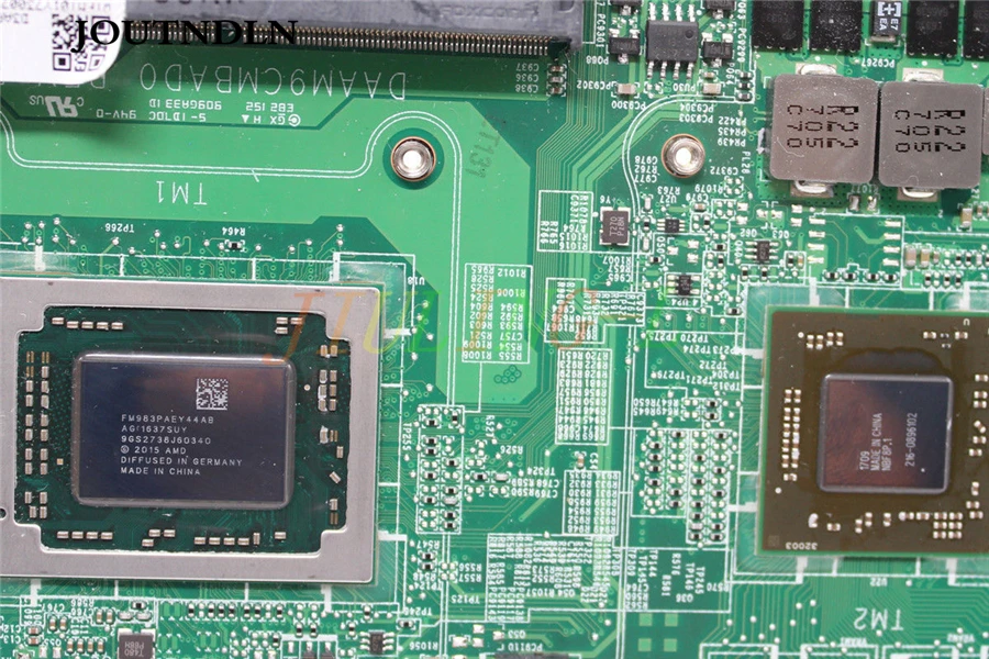 JOUTNDLN для DELL AM9C 02TG9M Материнская плата ноутбука WVX00 DAAM9MBAD0 DDR4