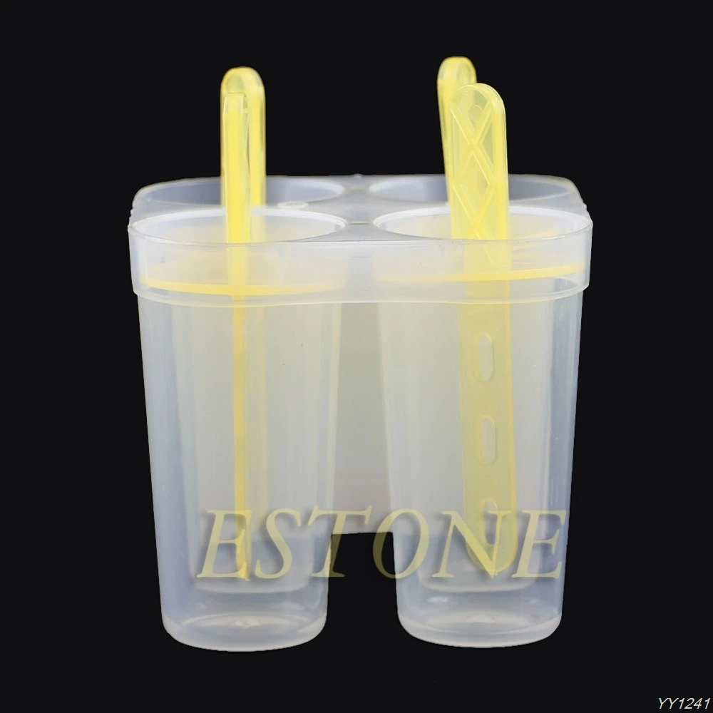 

4/6 Frozen Freezer Lolly Yogurt GR Ice Cream Maker Juice Popsicle Mould Molds Y110-Dropshipping