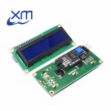 LCD1602+I2C LCD 1602 module Blue screen IIC/I2C LCD1602 Adapter plate