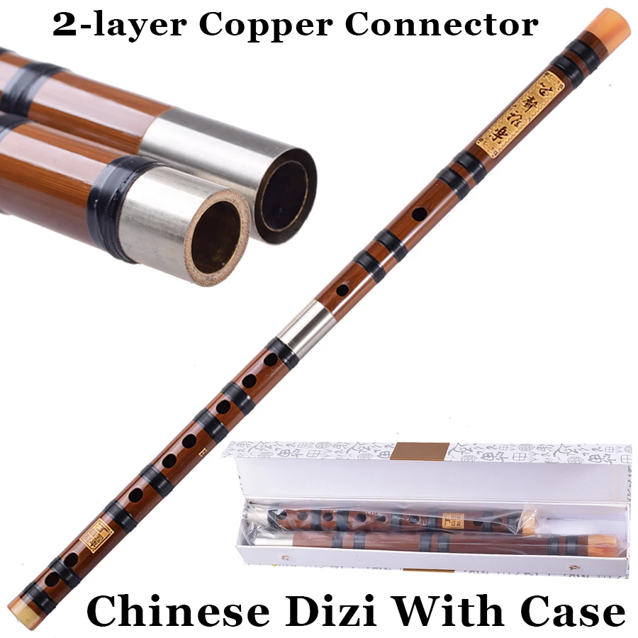 Traditional Chinese Bamboo Flute Dizi Professional Wind Musical