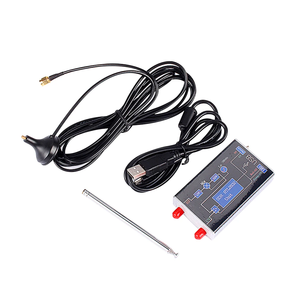 

100KHz-1.7GHz VHF UHF Band RTL.SDR+UpConverter SDR Receiver NFM FM DSB LSB CW Ham Software Defined Radio