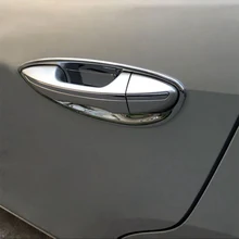 Автомобиль-Stying ABS Chrome снаружи двери автомобиля ручка чаши 8 шт. для Toyota Corolla 2014 2015 2016 2017