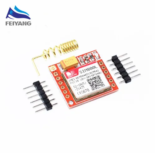 

1pcs Smallest SIM800L GPRS GSM Module MicroSIM Card Core BOard Quad-band TTL Serial Port
