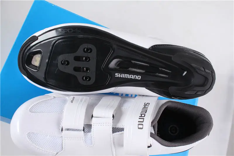 Shimano SH-RP2 SPD-SL для шоссейного велосипеда, велосипедная обувь, черный, белый цвет