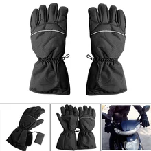 Motocicleta Al Aire Libre Caza Guantes Cálidos a prueba de Agua Climatizada Eléctrica Con Pilas Para la Motocicleta Caza Invierno Más Cálido