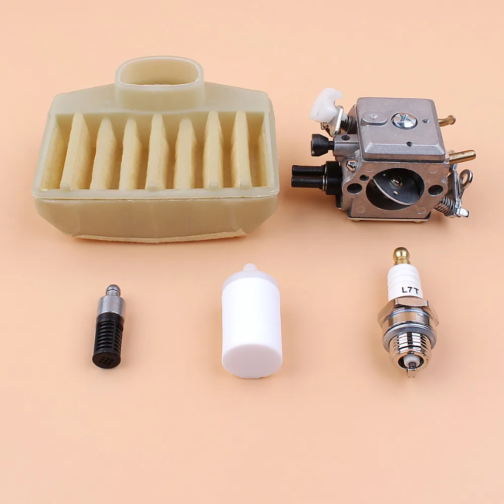 

Carburetor Air Filter Fuel Oil Filter Spark Plug Kit For HUSQVARNA 365 362 371 372 372XP Chainsaw Engine Motor Parts