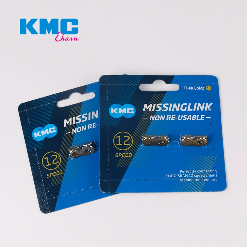 Best KMC missing-link Authentic MTB bicycle Road bike lock 12 speed 12S chain links magic quick release buckle cycling accessories 5