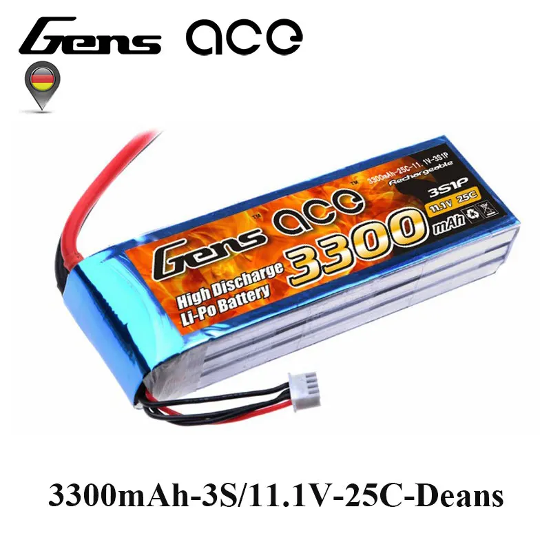 B-25C-3300-3S1P lipo Battery (4)