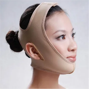 

Delicate Facial Thin Face Mask Slimming Bandage Skin Care Belt Shape And Lift Reduce Double Chin Face Mask Face Thin Band 2019